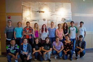 Art students use Mitsubishi visit as inspiration for project - Big Bend Community College Image