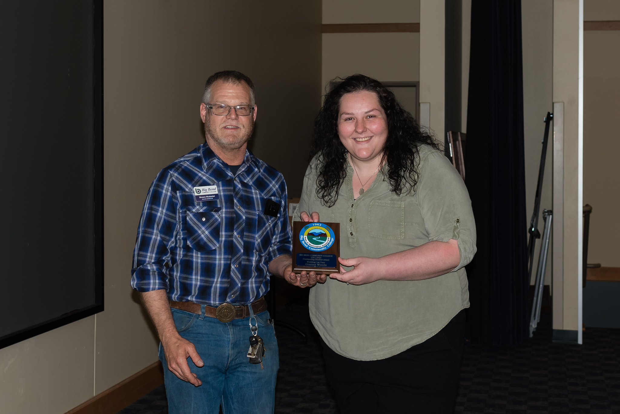 Shawn McDaniels and Gianna Woods