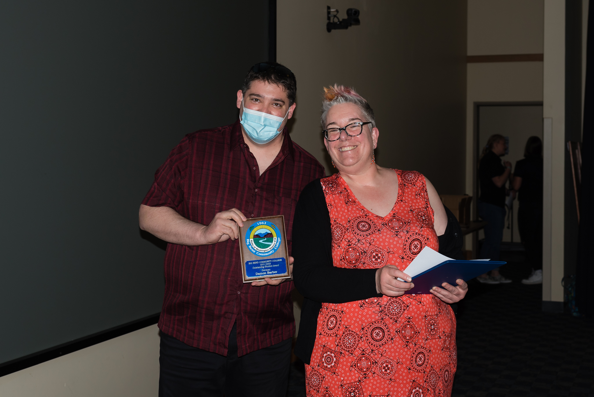 Damon Barber and Jennifer McCarthy