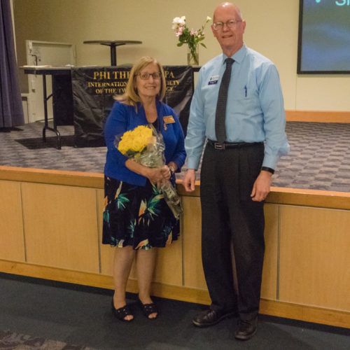 New students inducted to Phi Theta Kappa New students inducted to Phi Theta Kappa